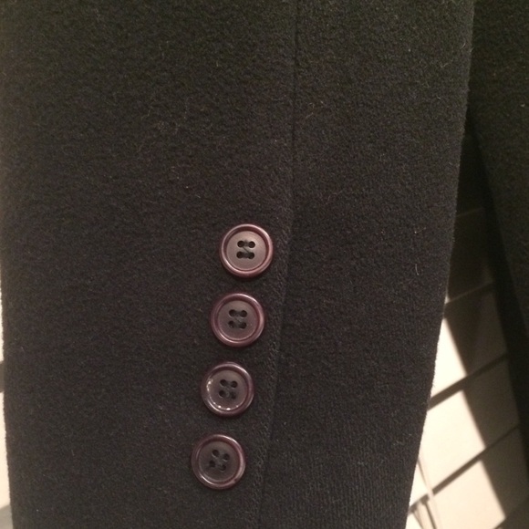 3/4 length pure virgin wool coat - Picture 7 of 8